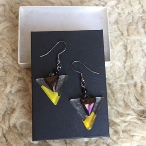 NEW Handmade Glass Earrings